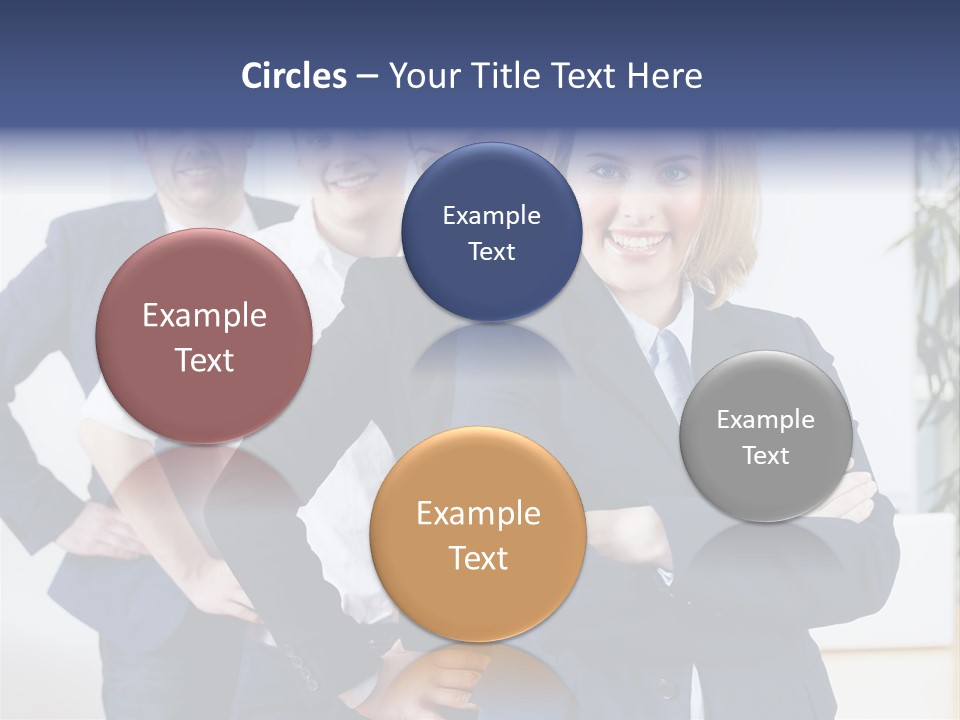 Konferenz Karriere Zusammenhalt PowerPoint Template