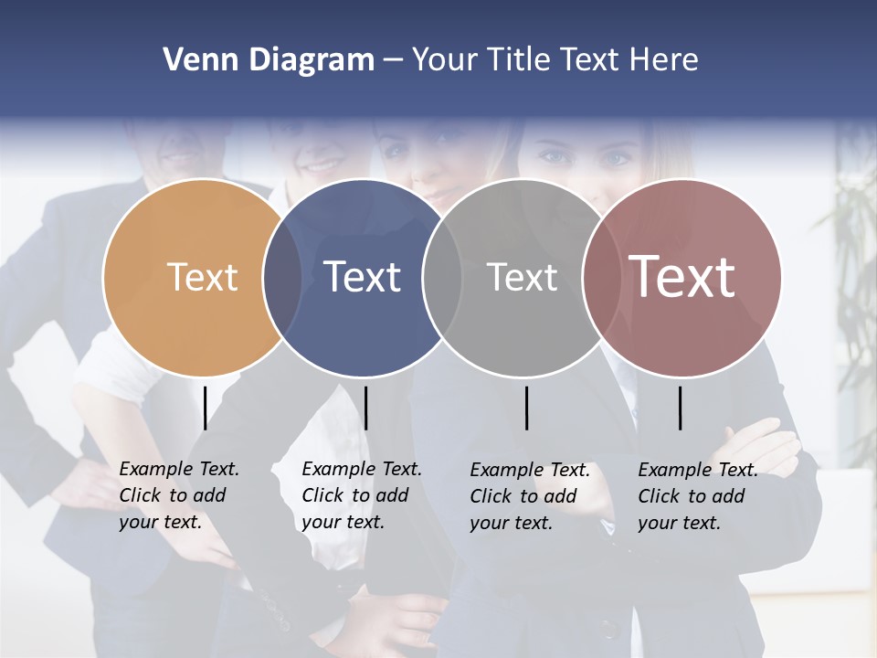 Konferenz Karriere Zusammenhalt PowerPoint Template