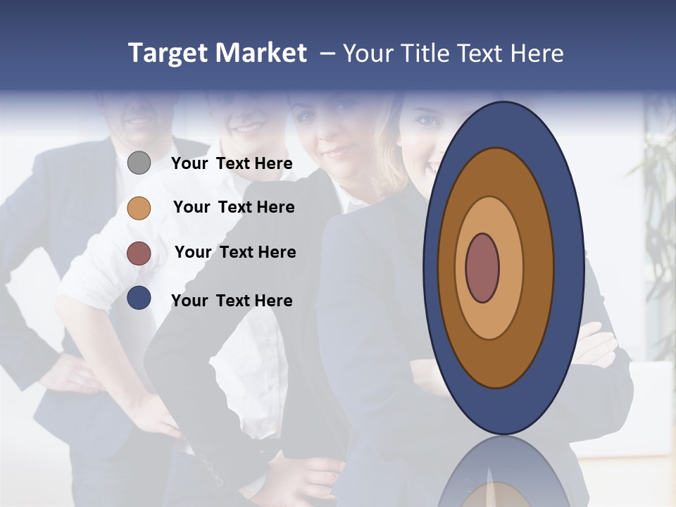 Konferenz Karriere Zusammenhalt PowerPoint Template