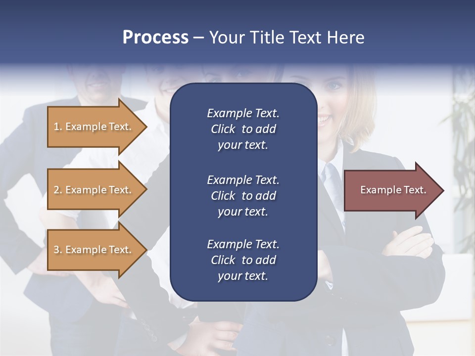 Konferenz Karriere Zusammenhalt PowerPoint Template