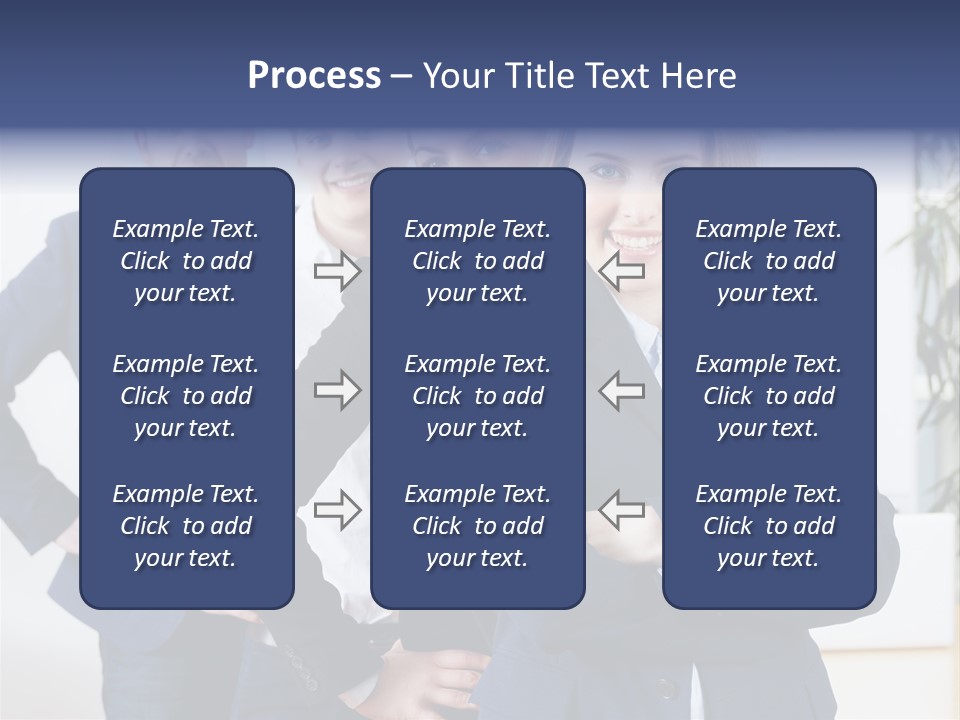 Konferenz Karriere Zusammenhalt PowerPoint Template