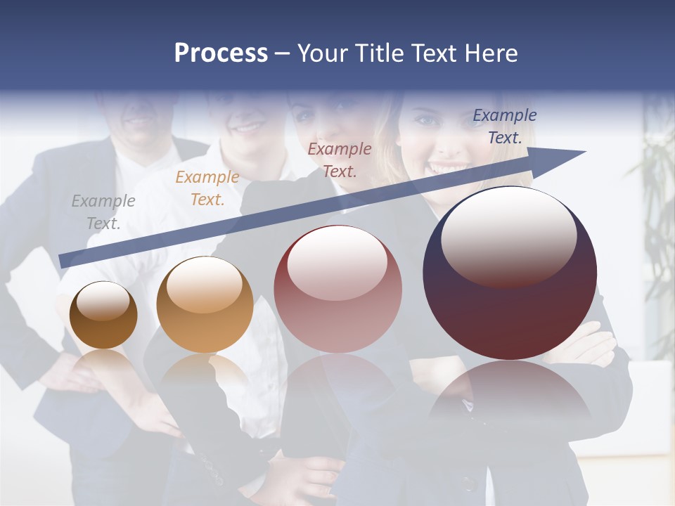 Konferenz Karriere Zusammenhalt PowerPoint Template