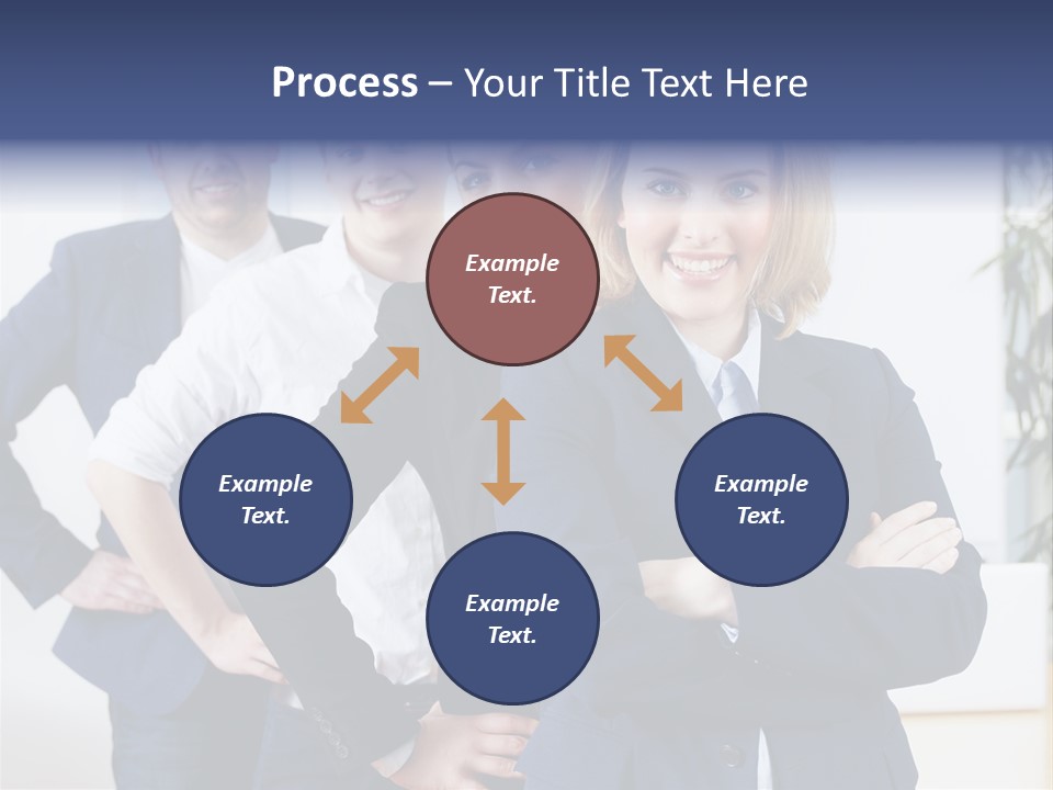 Konferenz Karriere Zusammenhalt PowerPoint Template