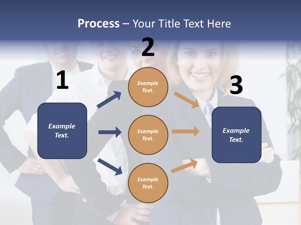 Konferenz Karriere Zusammenhalt PowerPoint Template