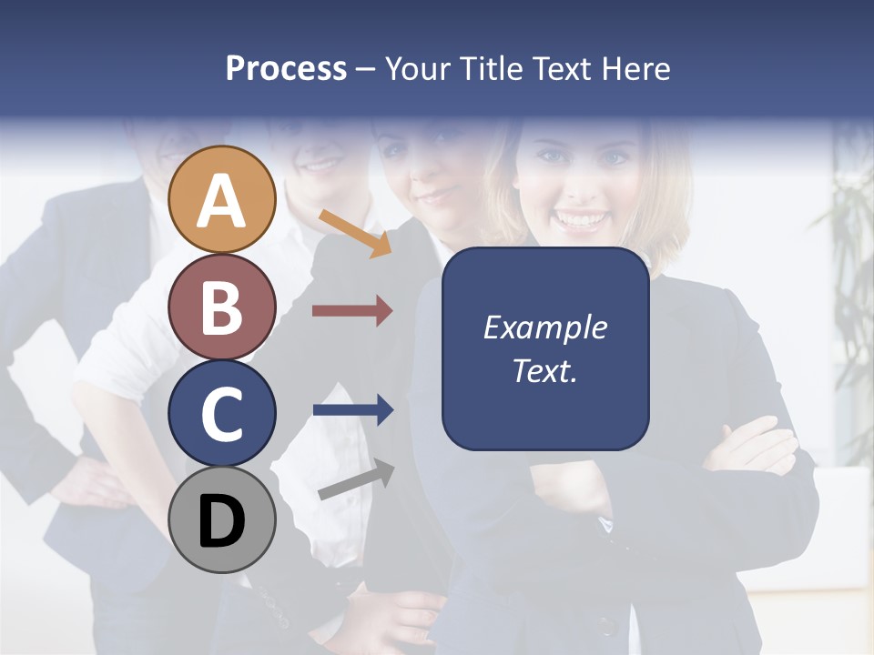 Konferenz Karriere Zusammenhalt PowerPoint Template