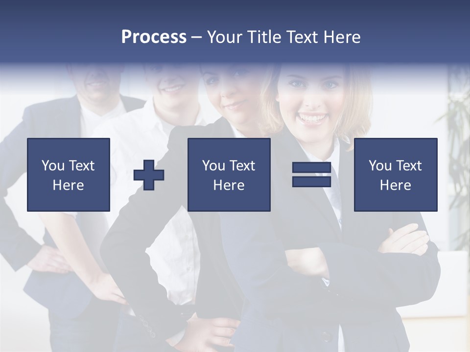 Konferenz Karriere Zusammenhalt PowerPoint Template