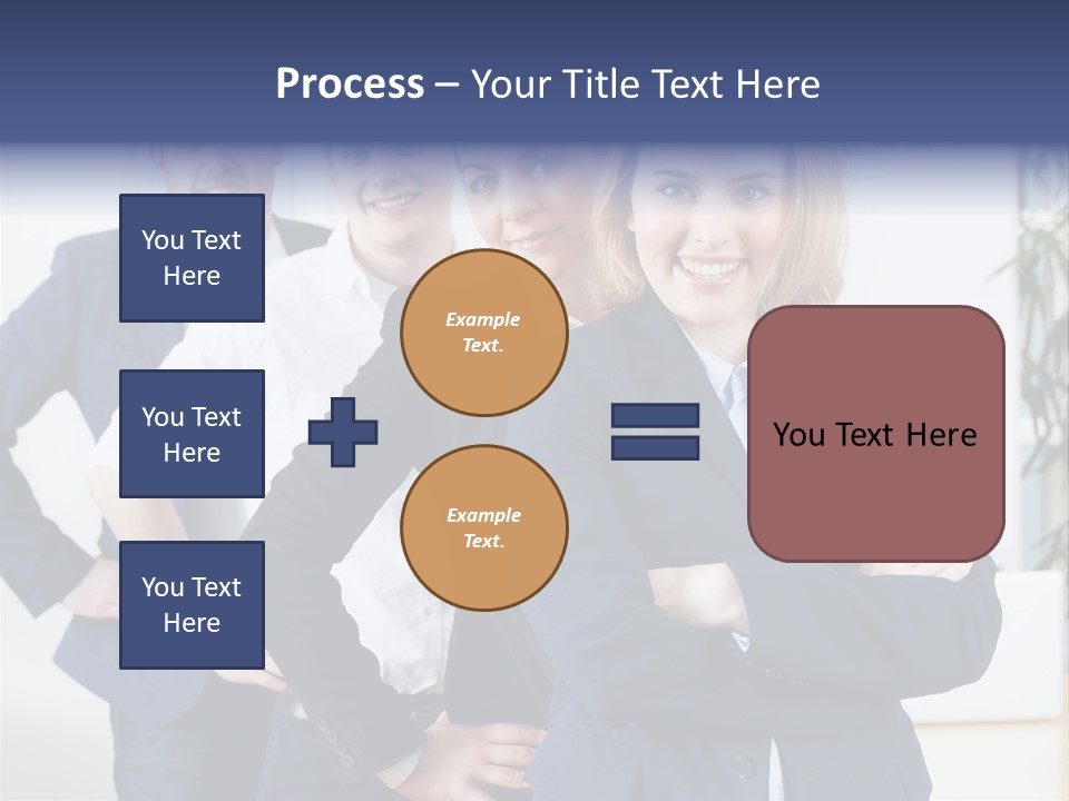 Konferenz Karriere Zusammenhalt PowerPoint Template