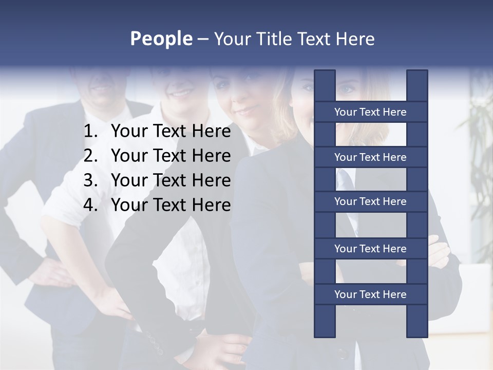 Konferenz Karriere Zusammenhalt PowerPoint Template
