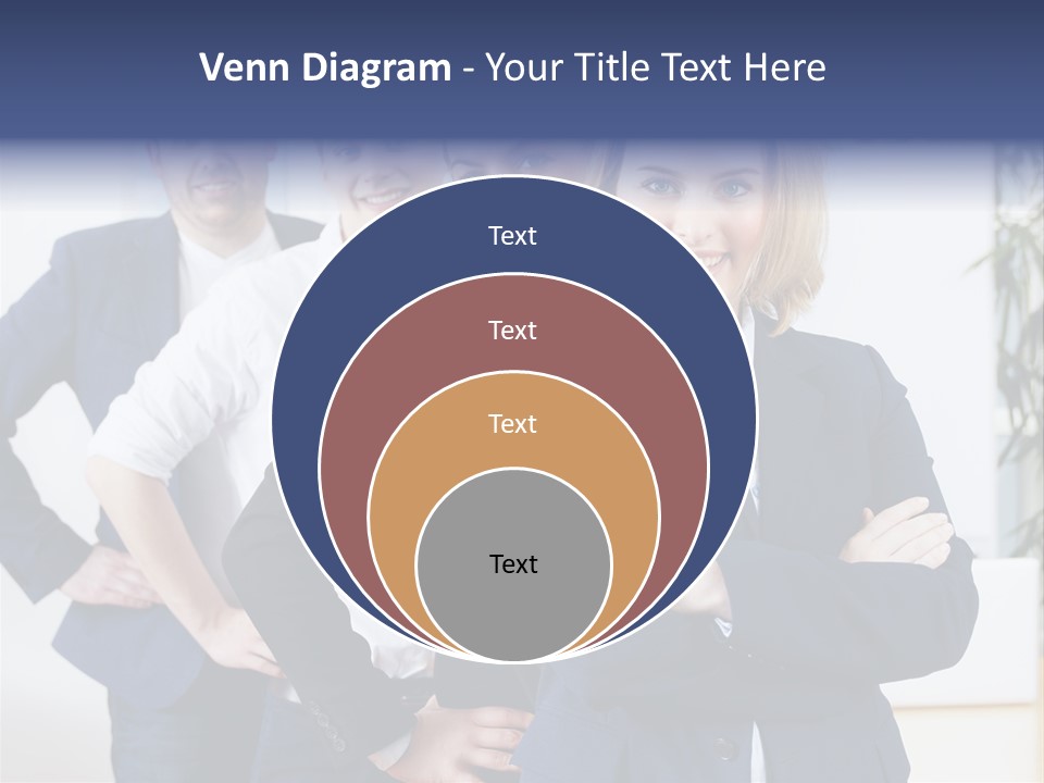 Konferenz Karriere Zusammenhalt PowerPoint Template