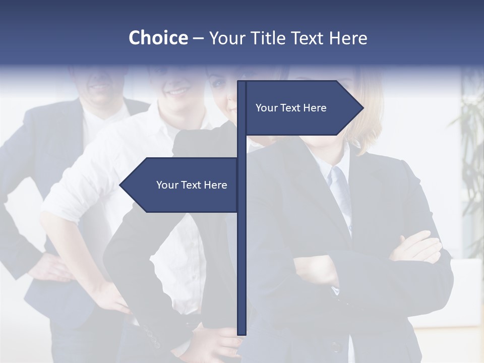 Konferenz Karriere Zusammenhalt PowerPoint Template