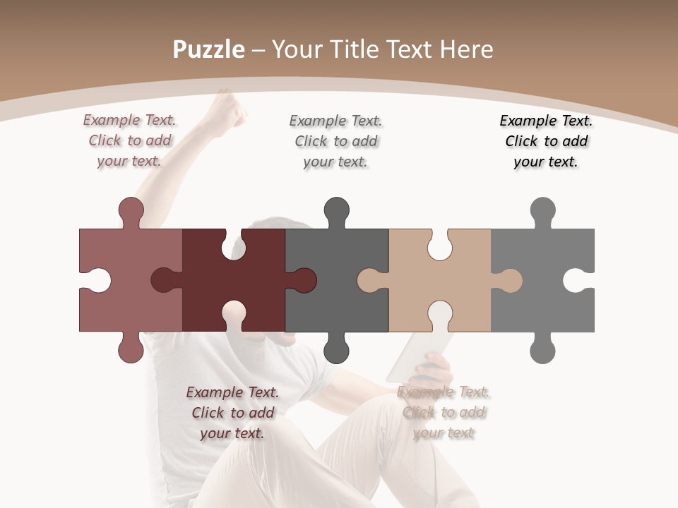 Joy Winner Triumph PowerPoint Template