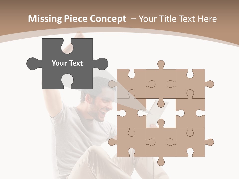 Joy Winner Triumph PowerPoint Template