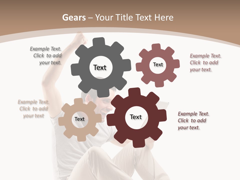 Joy Winner Triumph PowerPoint Template