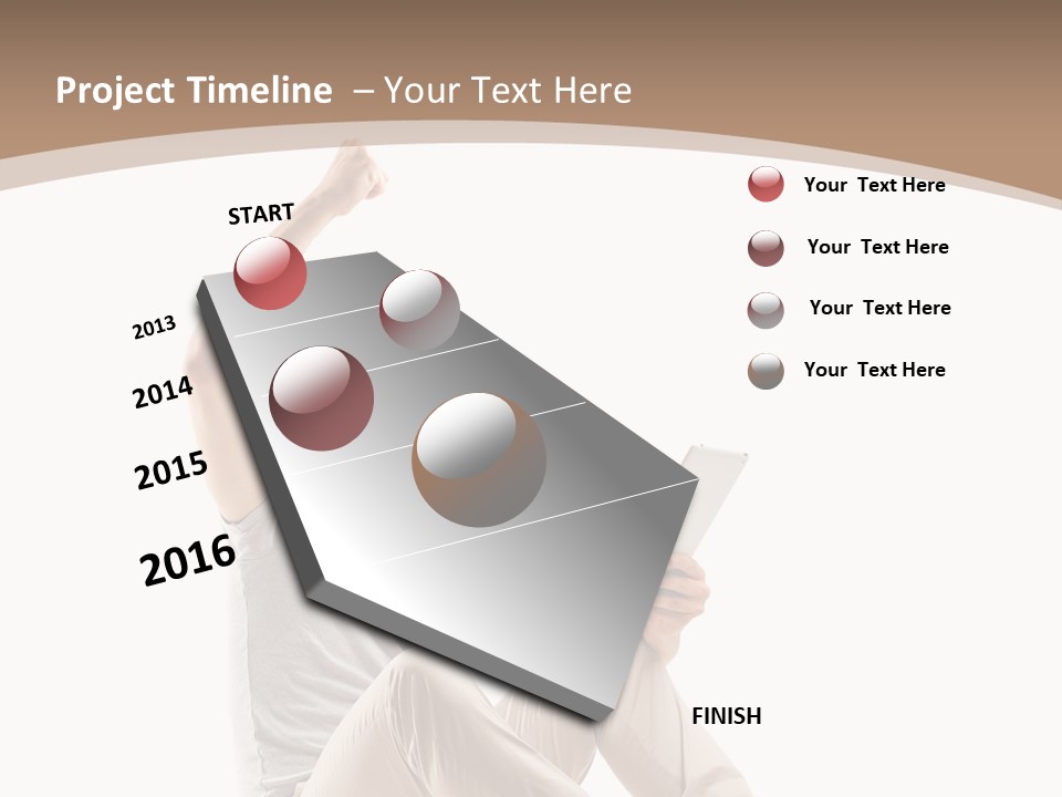 Joy Winner Triumph PowerPoint Template