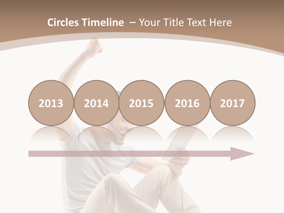 Joy Winner Triumph PowerPoint Template