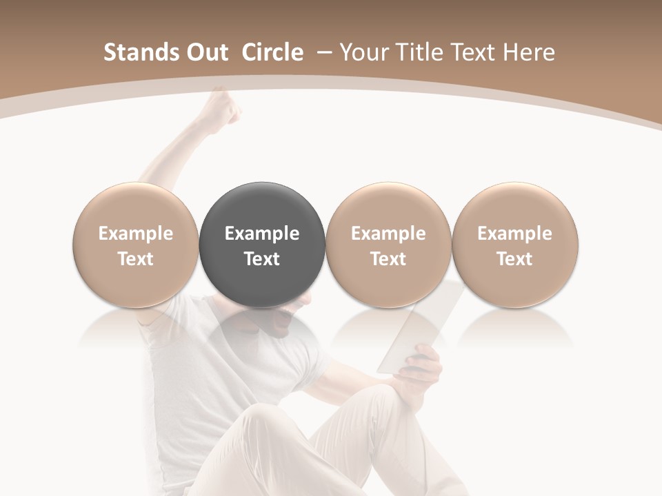 Joy Winner Triumph PowerPoint Template