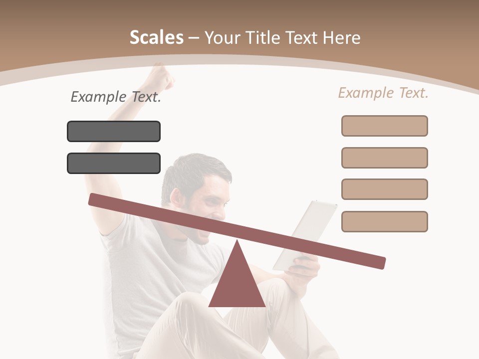 Joy Winner Triumph PowerPoint Template