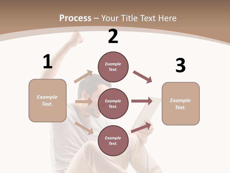 Joy Winner Triumph PowerPoint Template