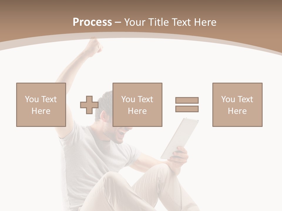 Joy Winner Triumph PowerPoint Template