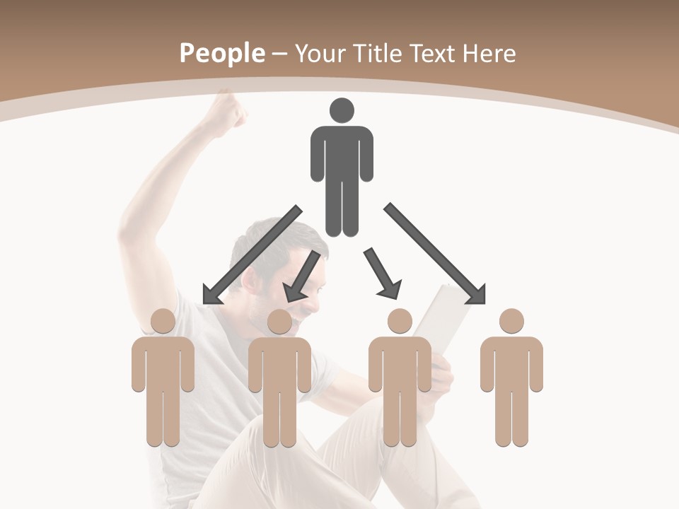 Joy Winner Triumph PowerPoint Template