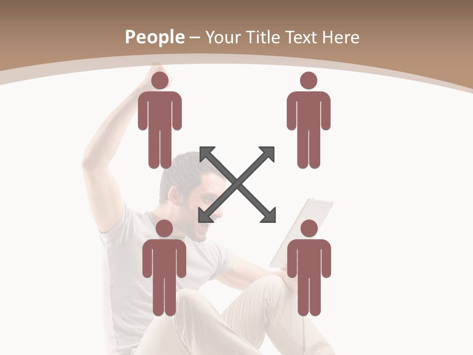 Joy Winner Triumph PowerPoint Template