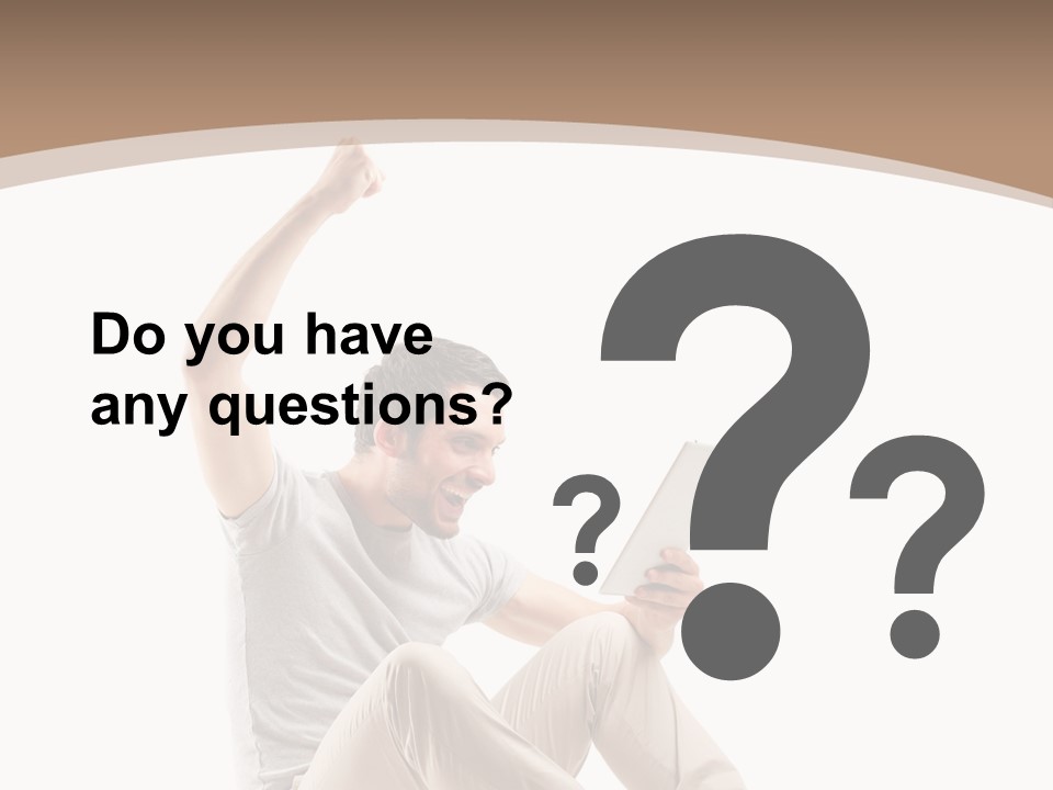 Joy Winner Triumph PowerPoint Template