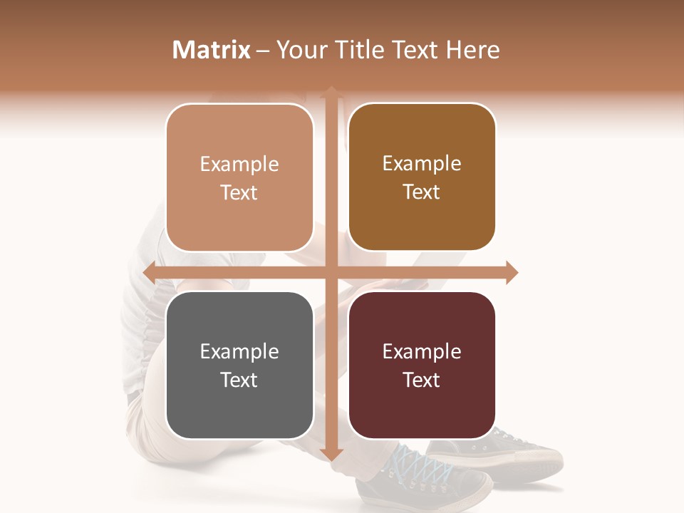 White Tablet Touchscreen PowerPoint Template