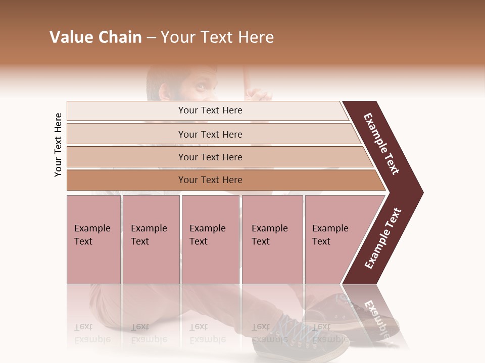 White Tablet Touchscreen PowerPoint Template