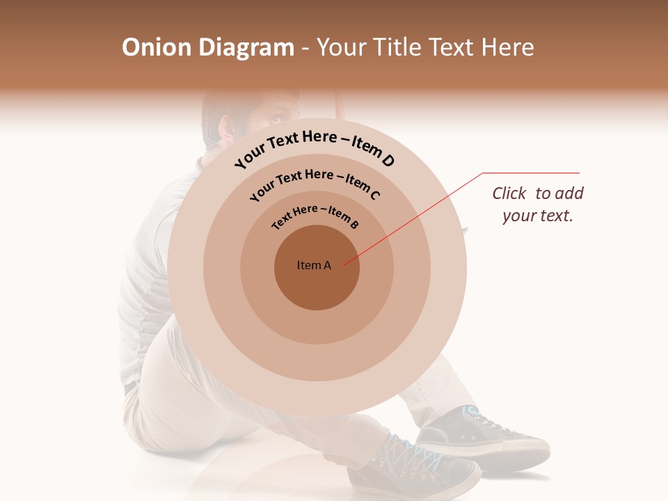 White Tablet Touchscreen PowerPoint Template