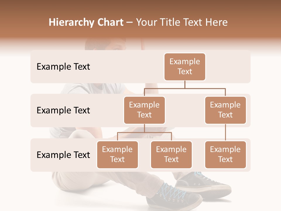 White Tablet Touchscreen PowerPoint Template