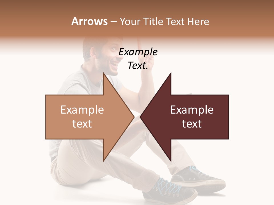 White Tablet Touchscreen PowerPoint Template