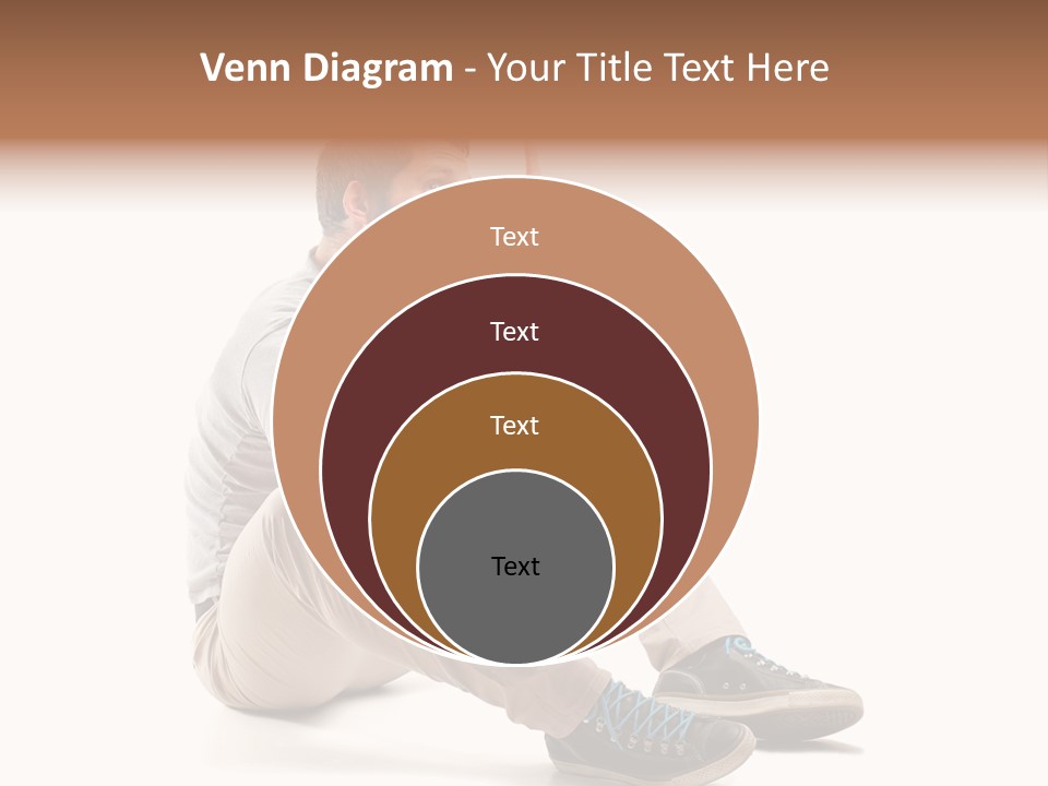 White Tablet Touchscreen PowerPoint Template