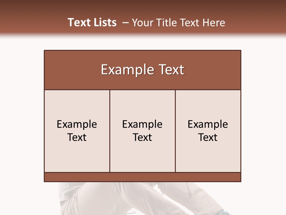 Teenager Isolated Guy PowerPoint Template