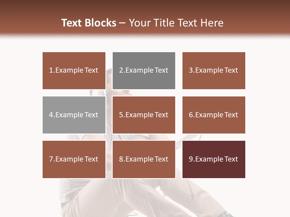 Teenager Isolated Guy PowerPoint Template