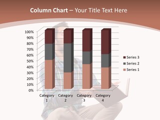 Man Vintage Student PowerPoint Template