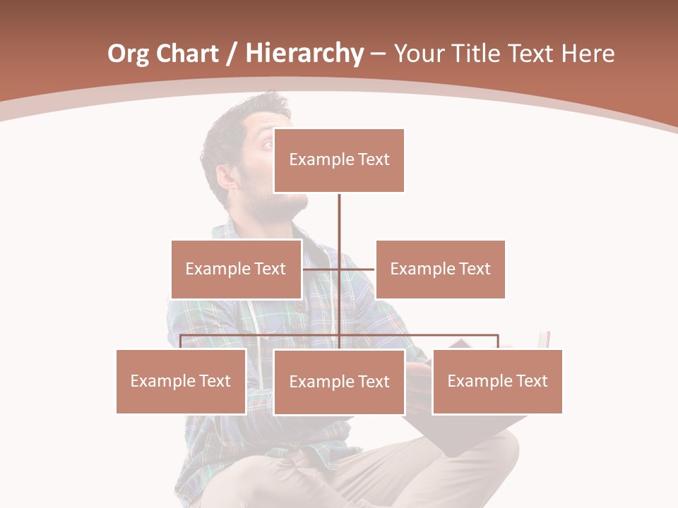 Man Vintage Student PowerPoint Template