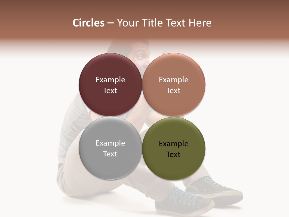 Career Happy Expression PowerPoint Template