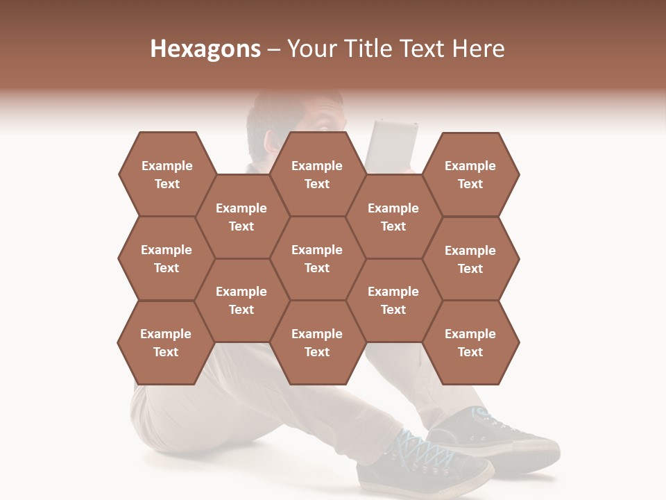 Career Happy Expression PowerPoint Template