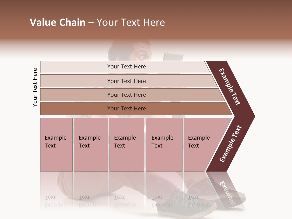 Career Happy Expression PowerPoint Template