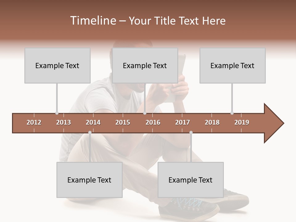 Career Happy Expression PowerPoint Template