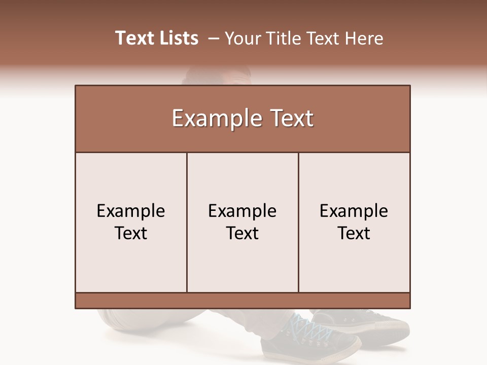 Career Happy Expression PowerPoint Template