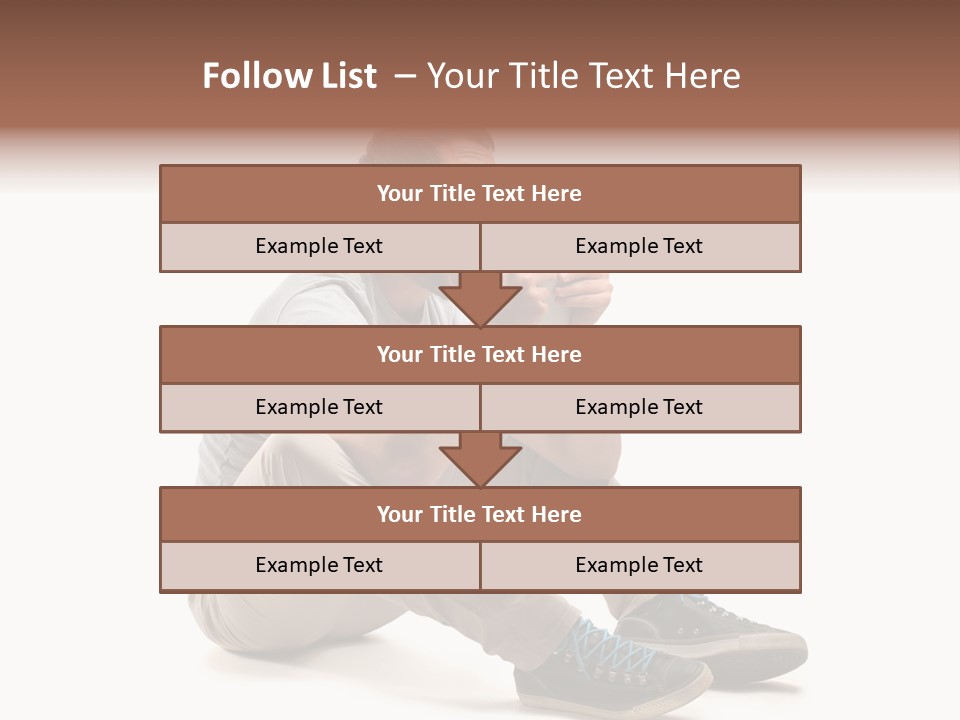 Career Happy Expression PowerPoint Template