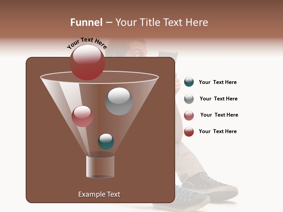 Career Happy Expression PowerPoint Template