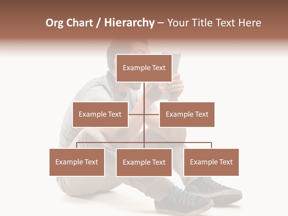 Career Happy Expression PowerPoint Template