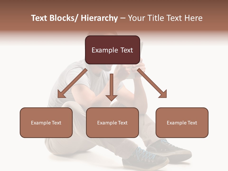 Career Happy Expression PowerPoint Template