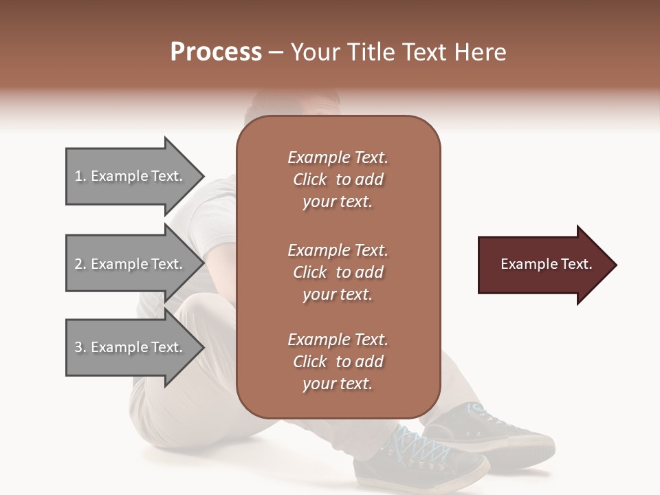 Career Happy Expression PowerPoint Template