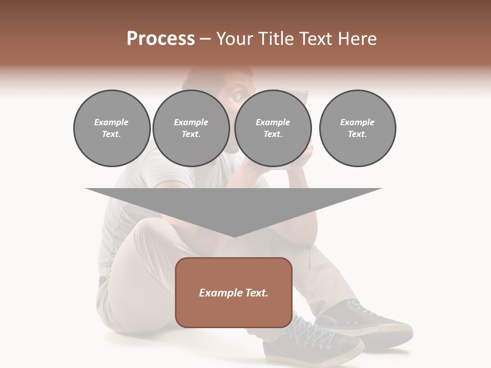 Career Happy Expression PowerPoint Template