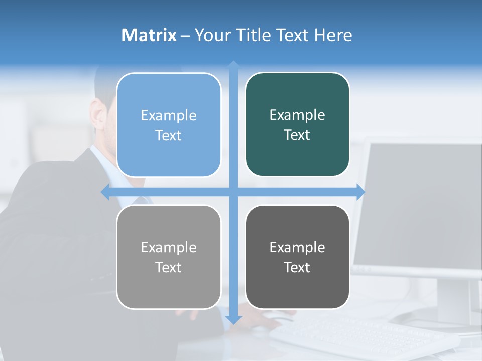 Positiv Unternehmen Online PowerPoint Template