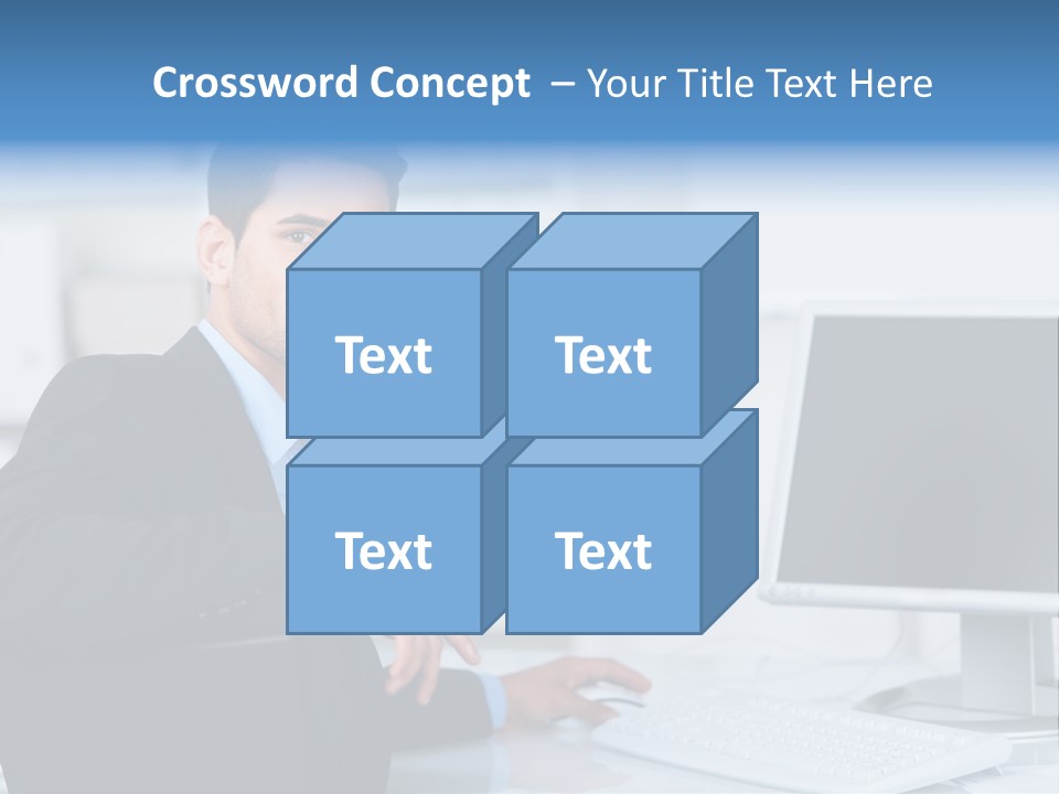 Positiv Unternehmen Online PowerPoint Template