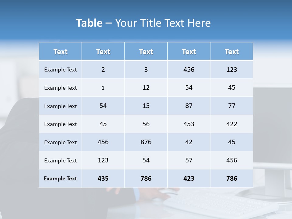 Positiv Unternehmen Online PowerPoint Template
